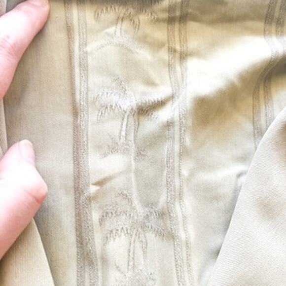 NWT Tommy Bahama 100 Silk St Thomas Men's Large Unstructured Blazer in Khaki - Picture 2 of 13